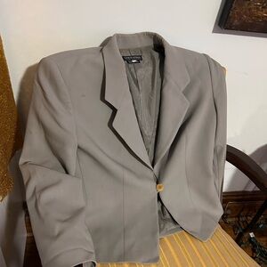 Giorgio Armani Light Gray wool Blazer